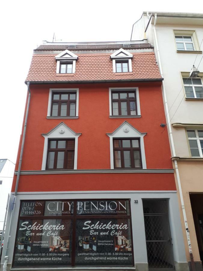 City Pension Zwickau Bagian luar foto